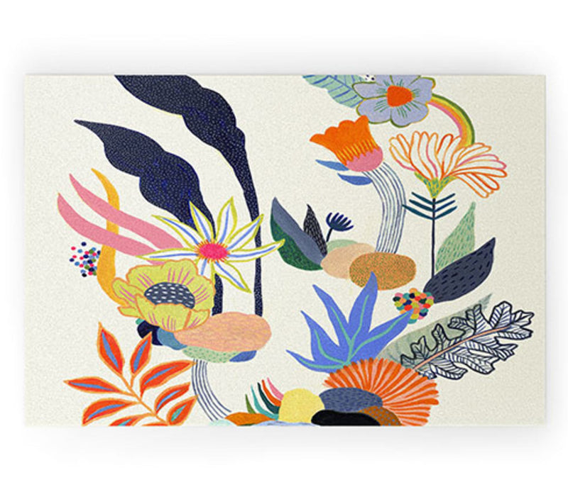 Deny Designs Wecome Mat-Nature Lover 2 by MishaBlaise Design — Main view