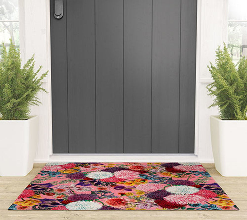 Deny Designs Welcome Mat -Floral byBurcuorkmazyure — View 3