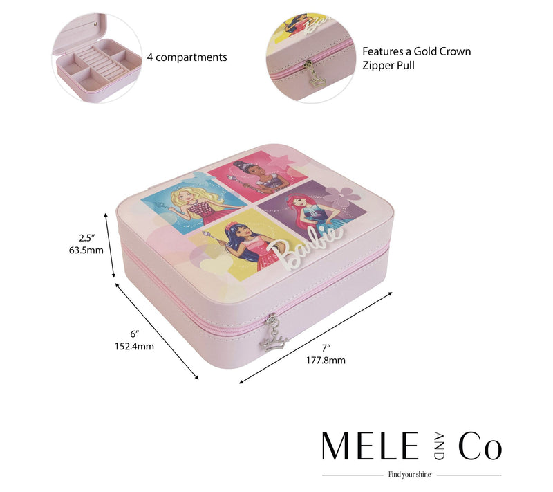 Barbie Besties Vegan Leather Jewelry Case by Mele and Co — View 2
