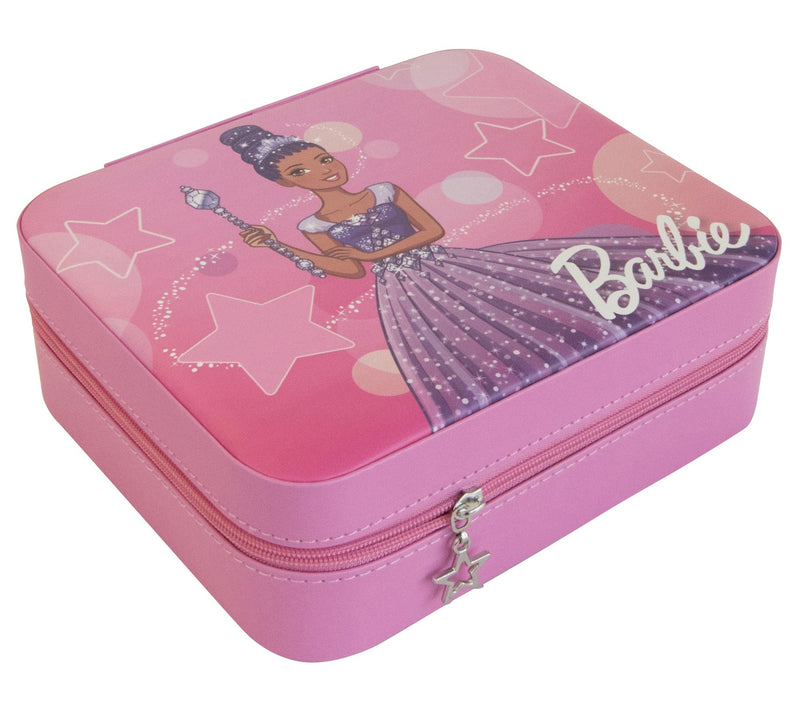 Barbie Star Vegan Leather Travel Jewelry Case by Mele and Co — View 3