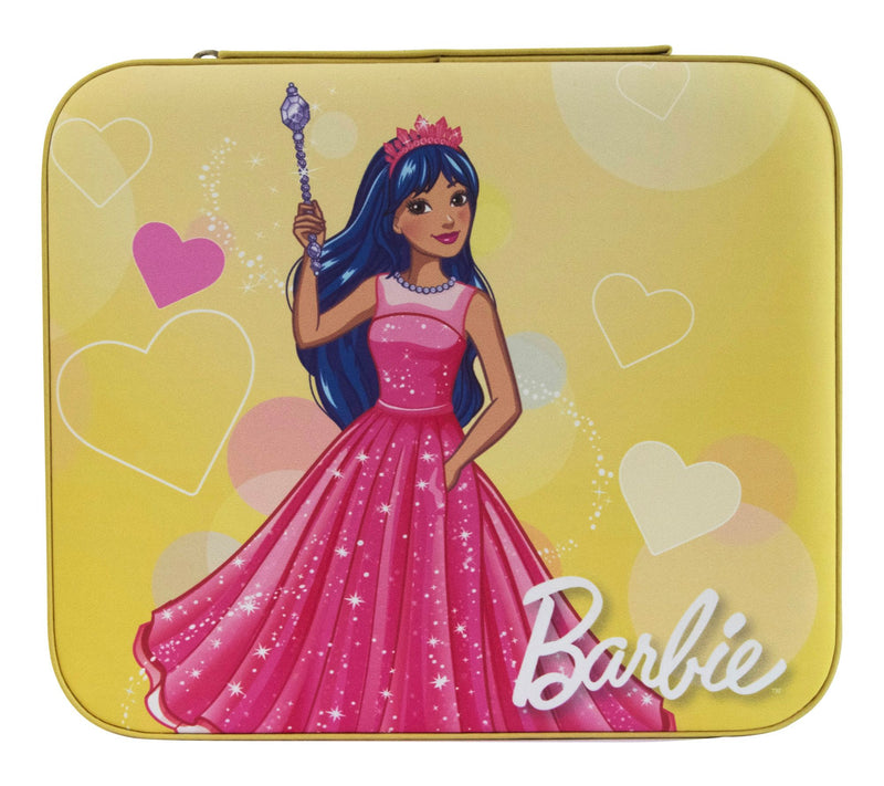 Barbie Heart Vegan Leather Travel Jewelry Caseby Mele and Co — View 7