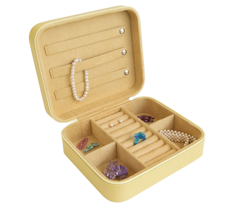 Barbie Heart Vegan Leather Travel Jewelry Caseby Mele and Co — View 4