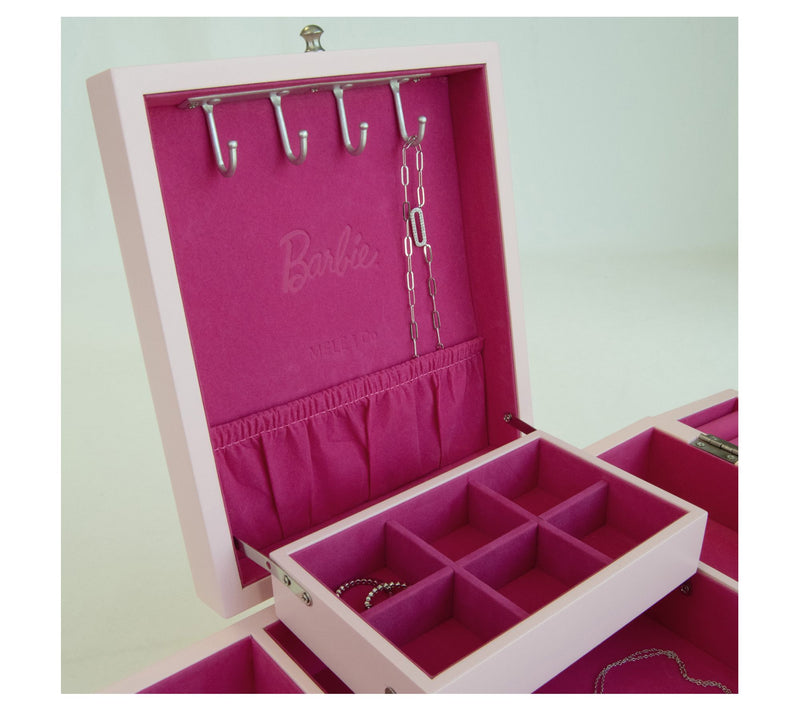 Barbie Baubles & Bling Wooden Jewelry Box by Mele and Co — View 8