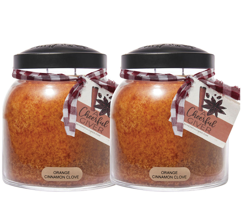 A Cheerful Giver 34 oz. Holiday Papa Jar Duo — View 2
