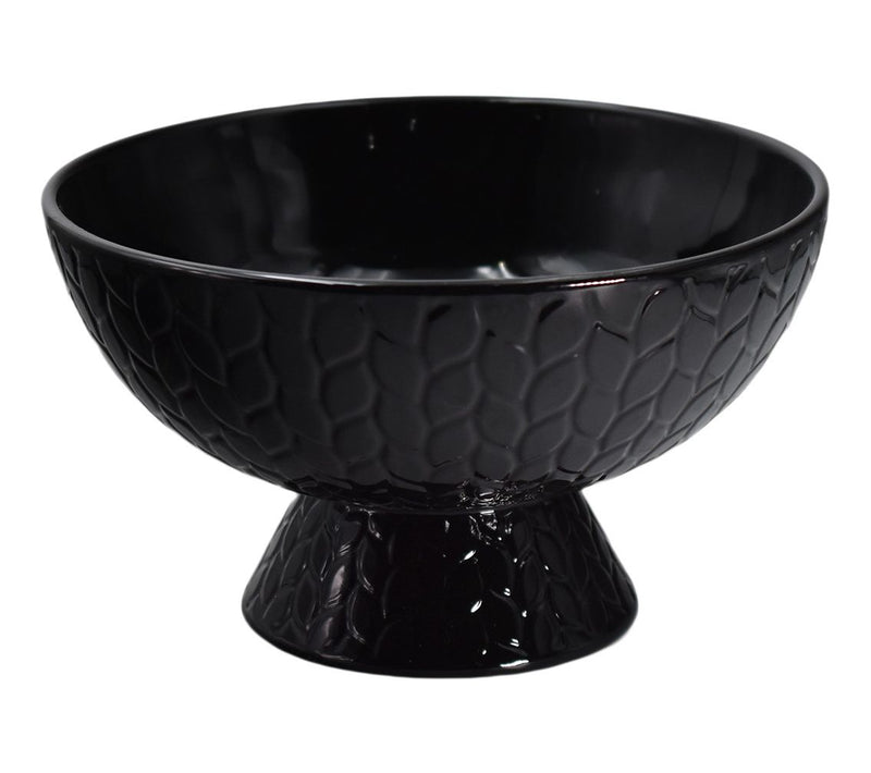 Temp-tations Carved Willow 3-qt Pedestal Bowl — View 3
