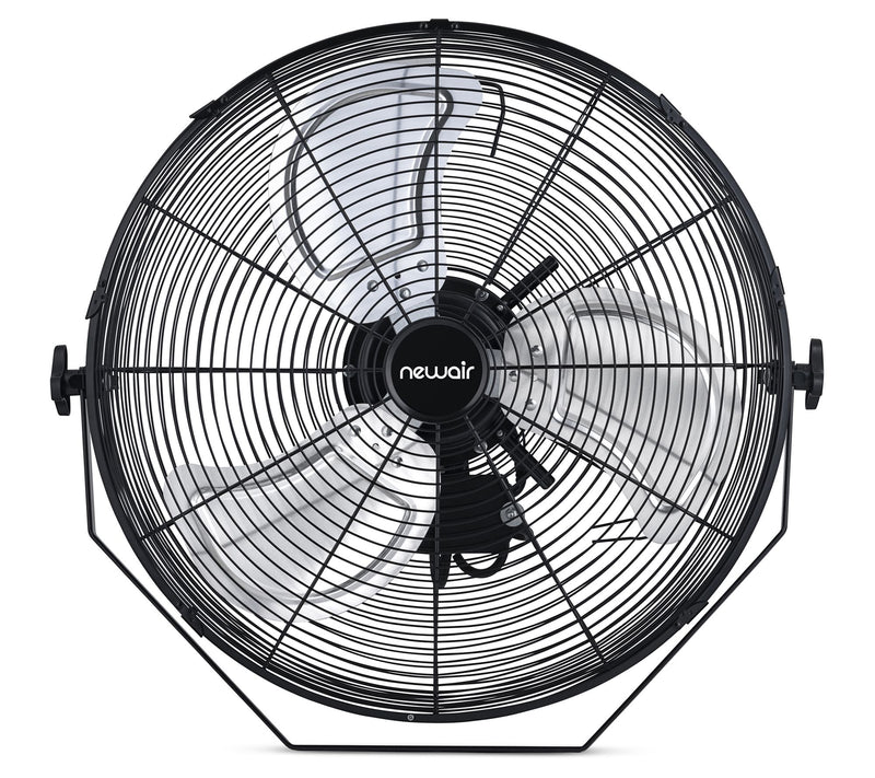 Newair 18" Outd oor High Veloci ty Wall Mounted Fan — View 2