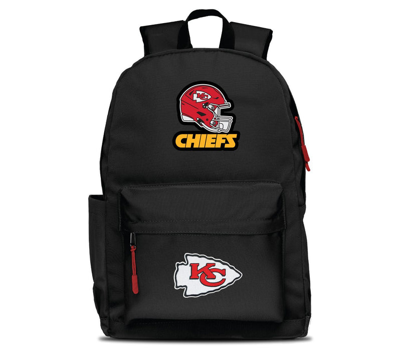 Mojo NFL Black Two-Logo Campus Backpack — Main view
