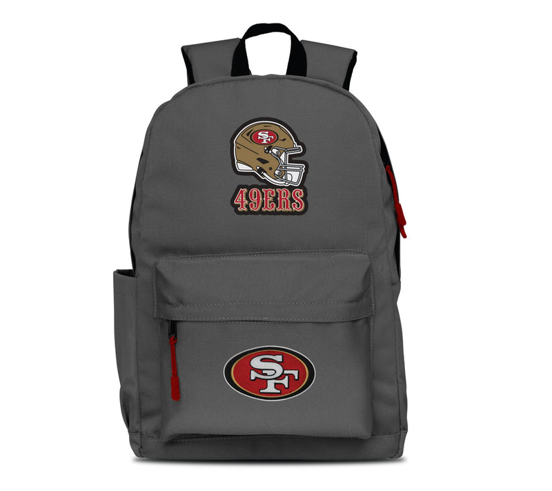 Mojo NFL Gray Two-Logo Campus Backpack — Main view