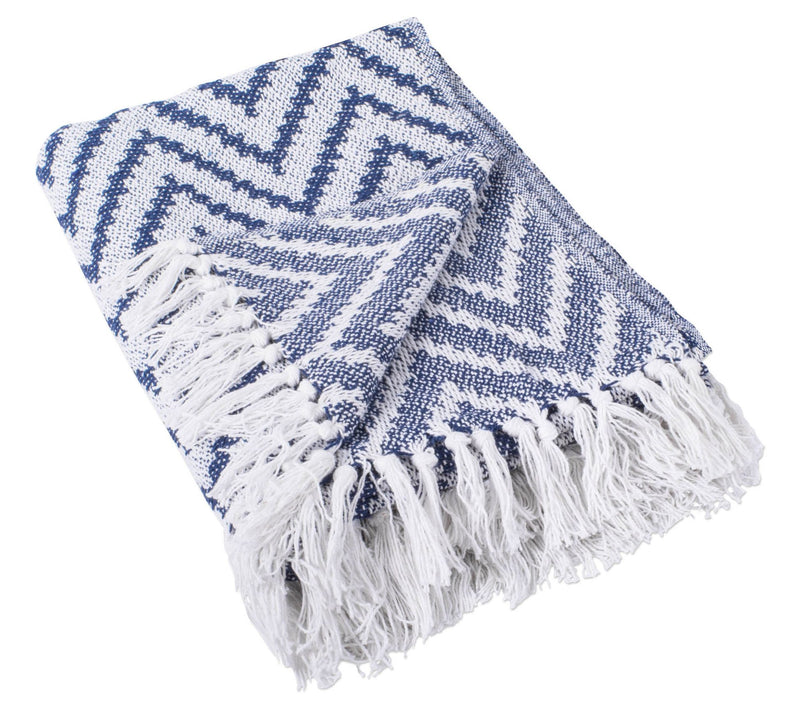 Design Imports Large Chevron Throw — Main view