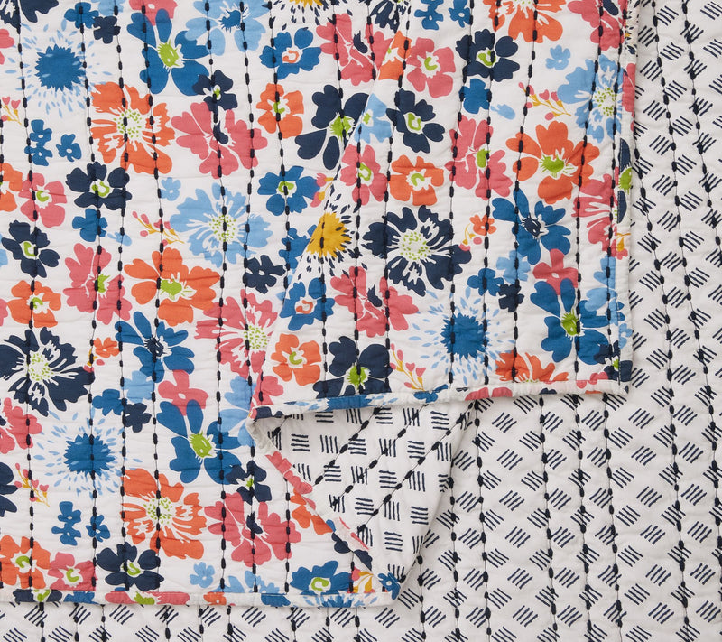Modern Heirloom Blossom 2pc Twin/Twin XL CottonQuilt Set — View 4