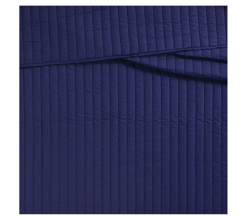 Brooklyn Loom Solid Cotton Percale Twin/Twin XL 2PC Quilt Set — View 5