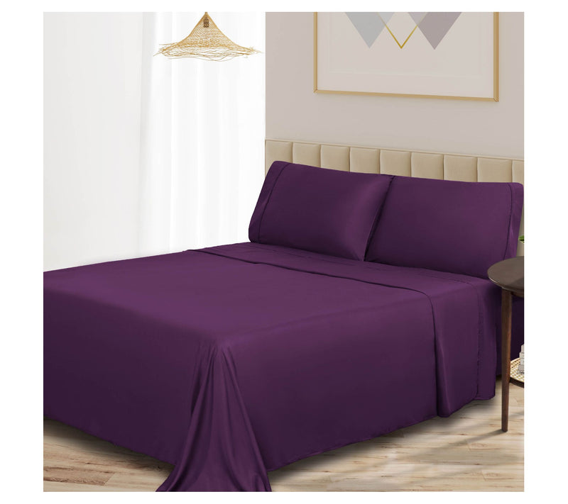 Superior Rayon made from Bamboo Solid Sheet Set, Split King — View 9