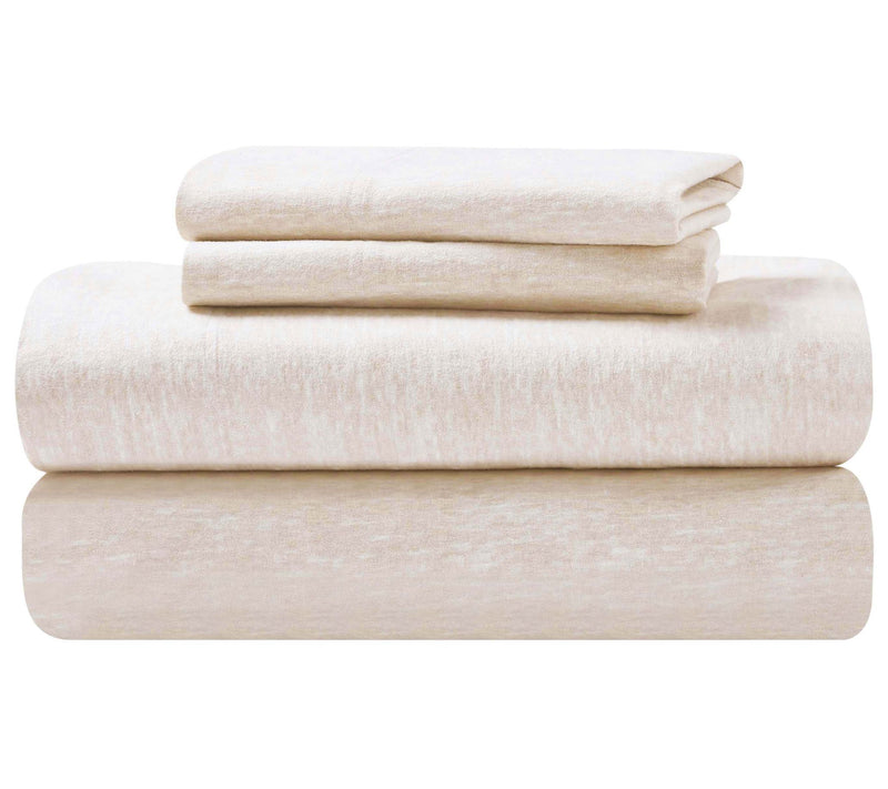 Superior Melange Flannel Cotton Deep Pocket Sheet Set, Full — View 6