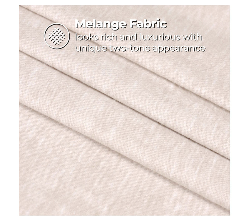 Superior Melange Flannel Cotton Deep Pocket Sheet Set, Full — View 7