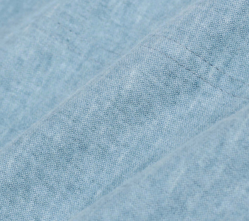 Superior Melange Flannel Cotton Deep Pocket Sheet Set, Twin — View 8