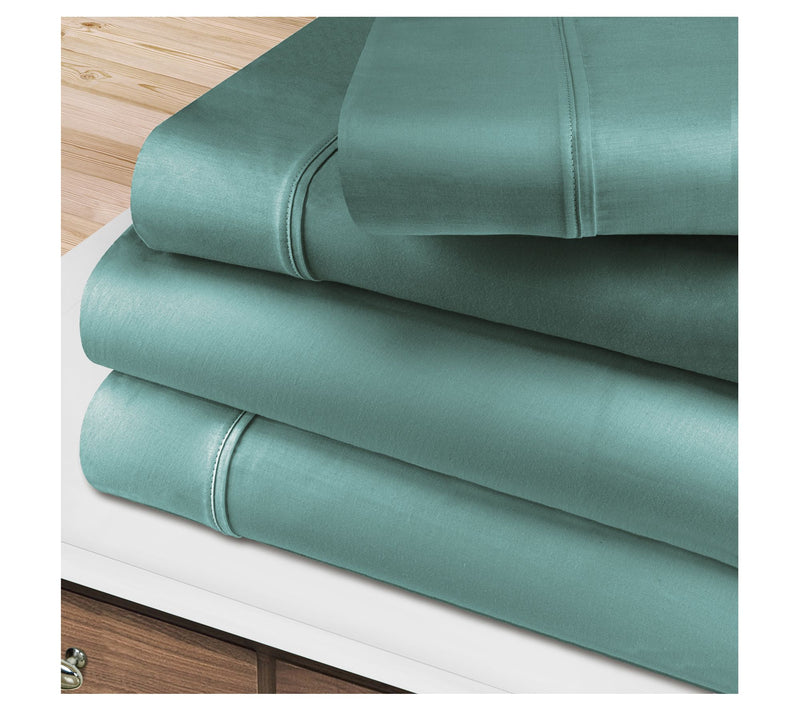 Superior Egyptian Cotton Deep Pocket Sheet Set,Olympic Queen — View 4