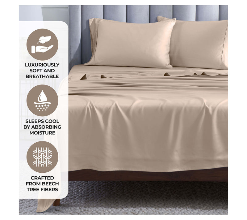 Superior Modal From Beechwood Deep Pocket SheetSet, Full — View 6