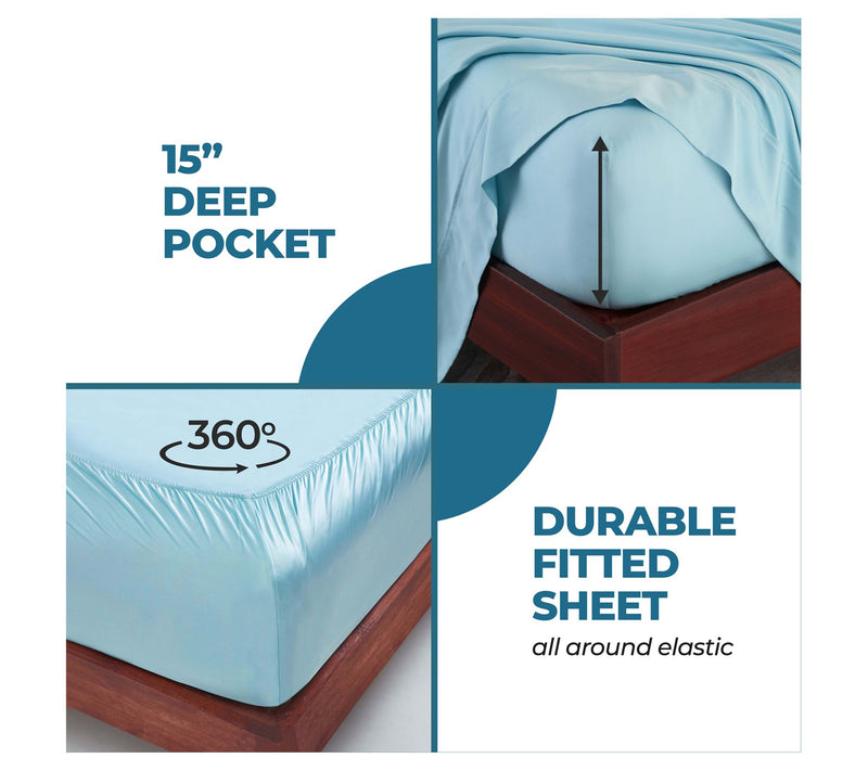 Superior Modal From Beechwood Deep Pocket SheetSet, King — View 5