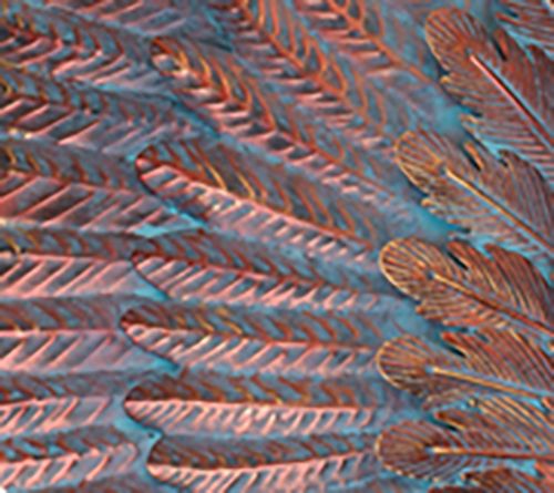 Regal Art & Gift Copper Patina Heron 48" - Dancing — View 2