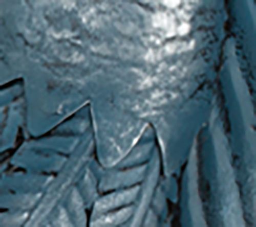 Regal Art & Gift Metallic Blue Heron - Wings Up — View 2