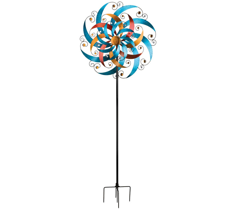Regal Art & Gift 32" Triple Wind Spinner - Crescent — Main view