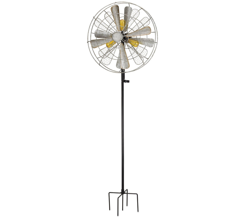 Regal Art & Gift Solar Wind Spinner Stake - Edison — View 3