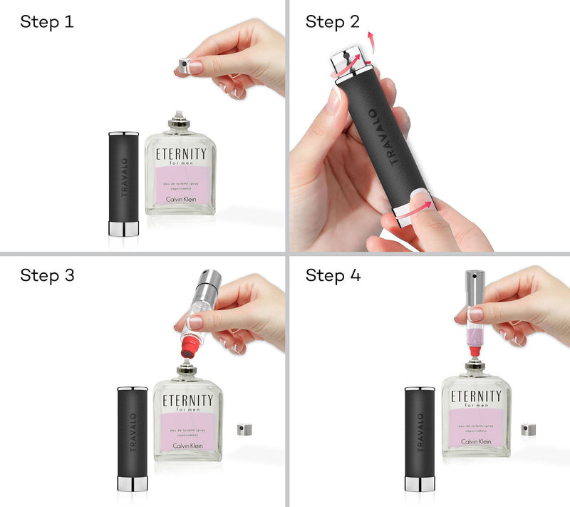 Travalo Walzer 5ml Twist-Up Refillable Perfume Atomizer — View 7