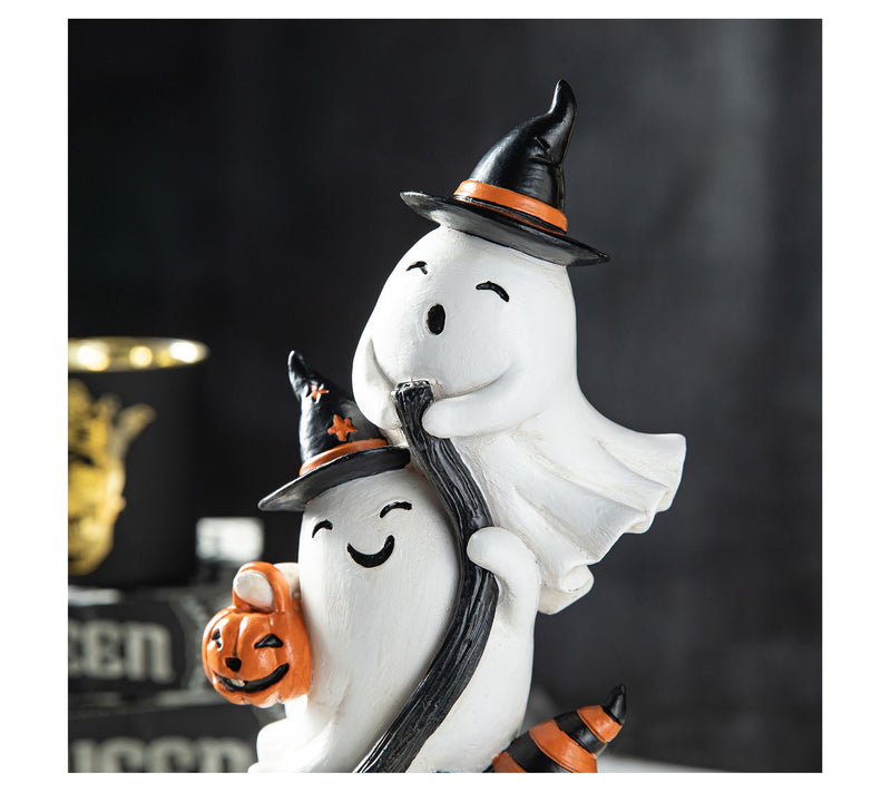 Glitzhome 13.00''H Halloween Stacked Ghost Table Decor — View 4