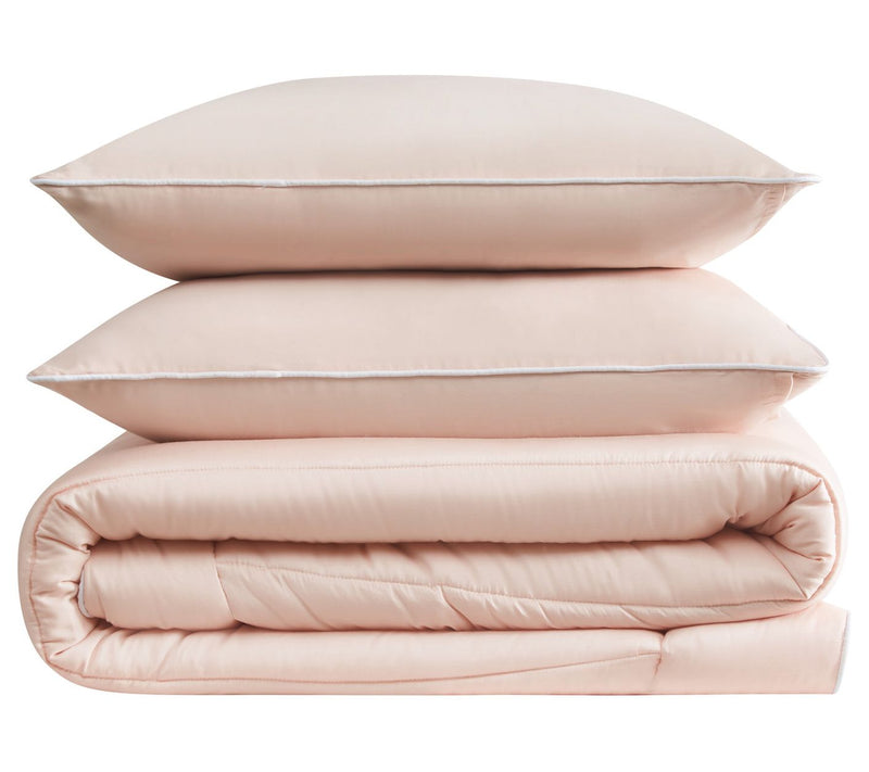 Christian Siriano NY Cotton Sateen F/Q 3pc Comforter Set — View 3