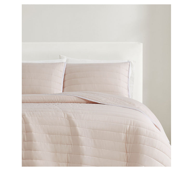 Christian Siriano NY Cotton Sateen King 3pc Quilt Set — View 2