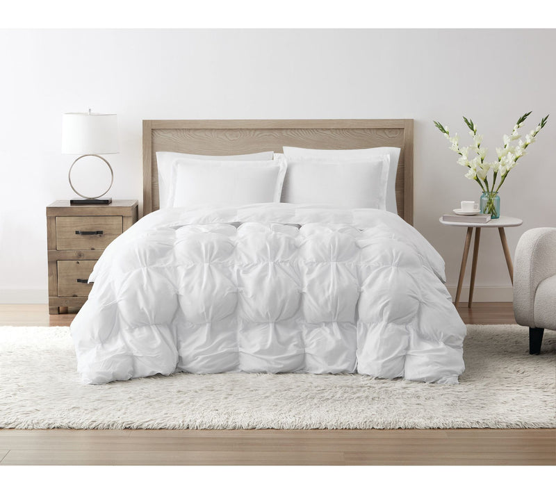 Truly Soft Oversized Puffer Full/Queen 3pc Comforter Set — View 2