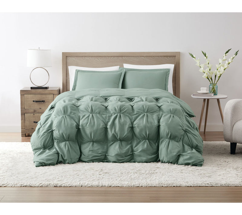 Truly Soft Oversized Puffer Full/Queen 3pc Comforter Set — View 17