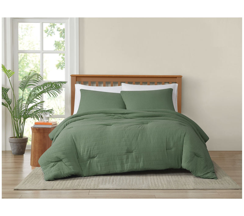 Truly Soft Crinkle Garment Wash Full/Queen 3pcComforter Set — View 13
