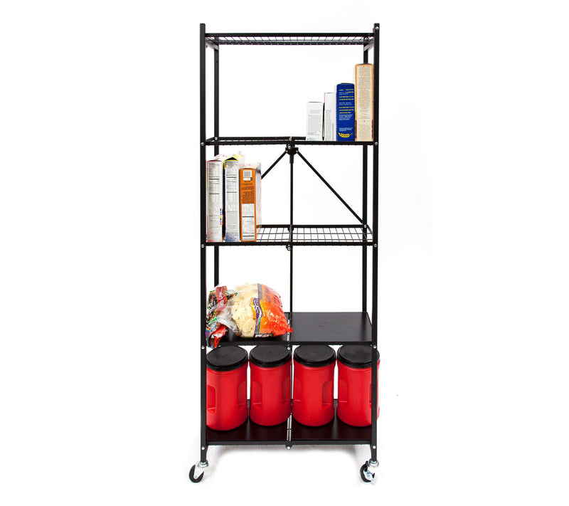 Origami 5-Tier Slim Pantry Rack — View 5