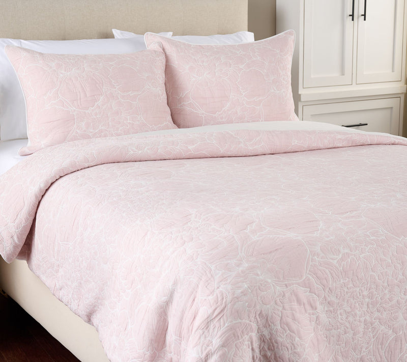 Northern Nights Floral Gauze Matelasse Comforter Set- Twin — View 10