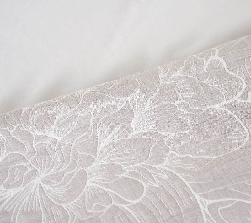 Northern Nights Floral Gauze Matelasse Comforter Set- King — View 5