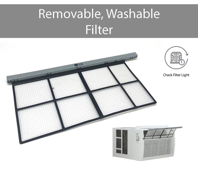 LG Electronics 24,500 BTU Window Smart Air Conditioner — View 5