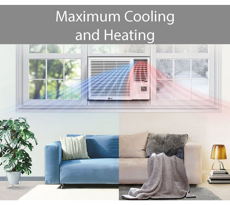 LG 23,000 BTU 230V Smart Window Air Conditioner with Heat — View 6