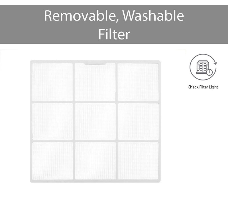 LG 23,000 BTU 230V Smart Window Air Conditioner with Heat — View 7