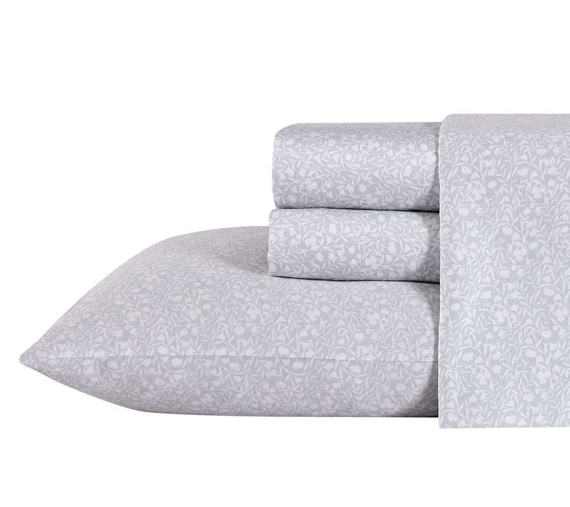 Laura Ashley Winnie Cotton 4-Piece Sheet Set-Kig — View 8