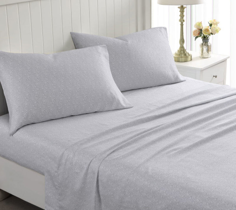 Laura Ashley Winnie Cotton 4-Piece Sheet Set-Kig — View 6