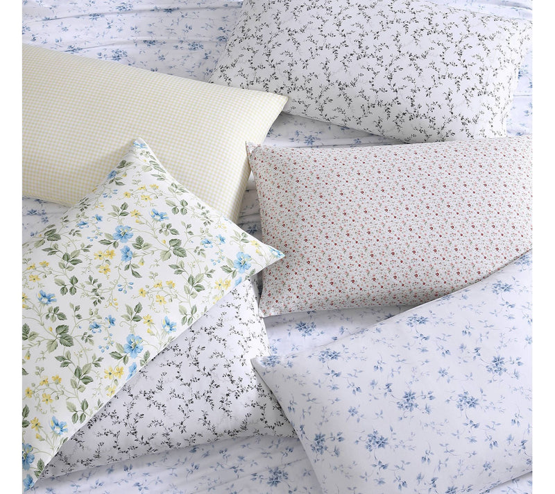 Laura Ashley Meadow Floral Cotton 4-Piece SheetSet - King — View 7