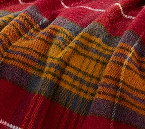 Mrs. H by Dee Hilfiger 50x70 Cashmere & Wool Throw with Gift Box — View 7