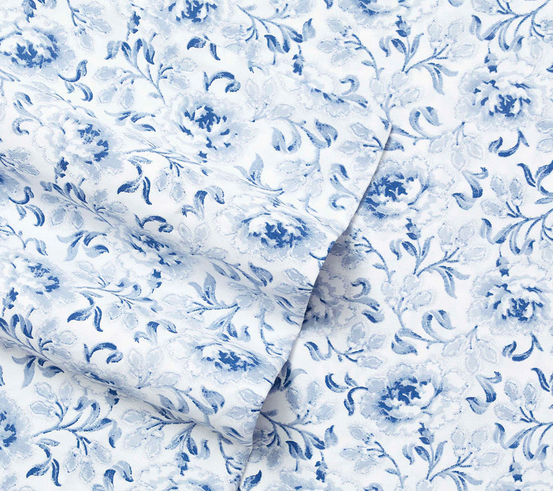 Laura Ashley Lorelei Cotton 4-Piece Sheet Set -Queen — View 3