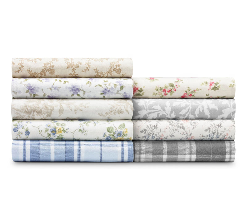Laura Ashley Garden Palace Cotton 4-Piece SheetSet - King — View 5