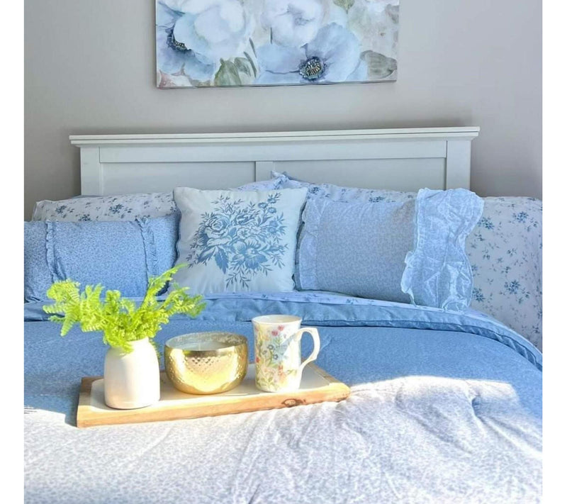 Laura Ashley Muse 300 Thread Count Premium Cottn Sheet Sets-K — View 2