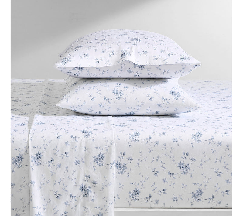 Laura Ashley Muse 300 Thread Count Premium Cottn Sheet Sets-K — View 3