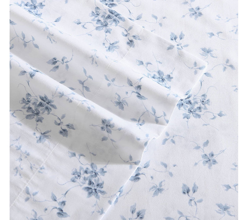 Laura Ashley Muse 300 Thread Count Premium Cottn Sheet Sets-Q — View 5