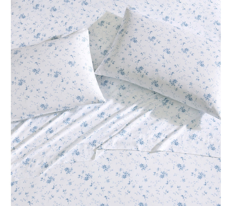 Laura Ashley Muse 300 Thread Count Premium Cottn Sheet Sets-Q — View 8