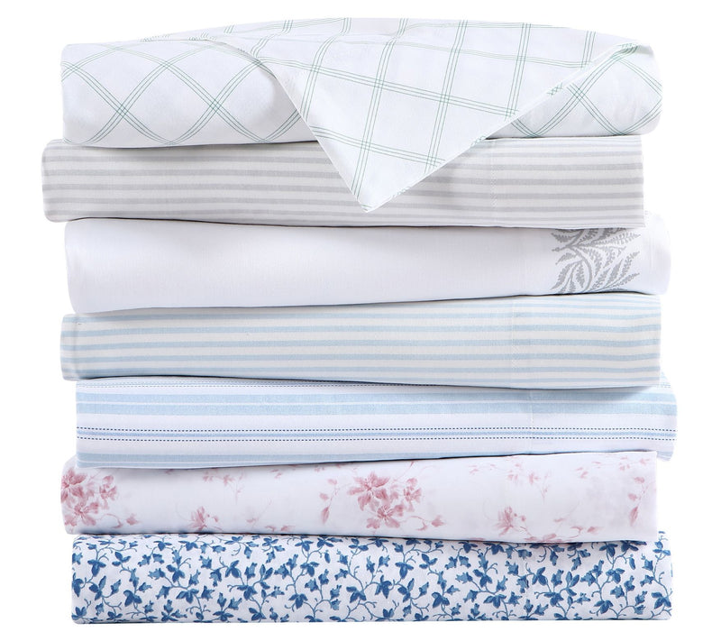 Laura Ashley Fern 300 Thread Count Premium Cottn Sheet Sets-Q — View 7